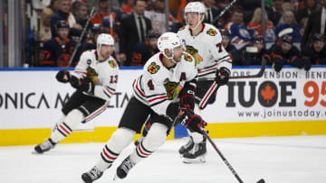 Chicago Blackhawks v Edmonton Oilers