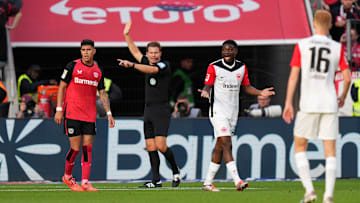 Schiedsrichter Dr. Felix Brych stand am Samstagnachmittag im Mittelpunkt