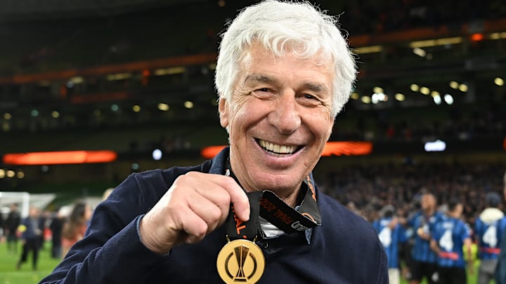 Gian Piero Gasperini steered Atalanta to Europa League glory last season