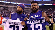 Elliott y Beckham Jr. se han ganado el estatus de estrellas tempranamente