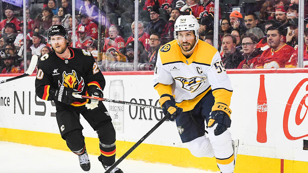 Nashville Predators v Calgary Flames