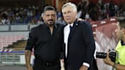 Gattuso e Ancelotti