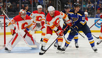 Calgary Flames v St Louis Blues