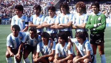 Maradona played alongside some real superstars