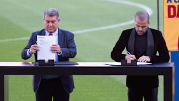 Joan Laporta, Dani Alves
