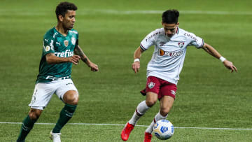 Fluminense e Palmeiras medem forças na 32ª rodada do Campeonato Brasileiro. 