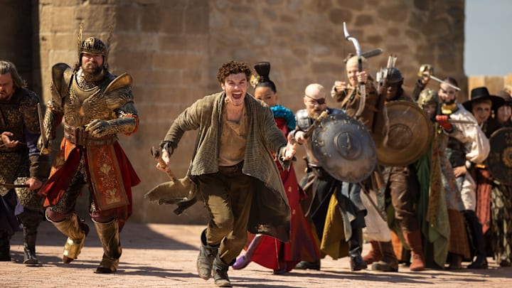 Dónal Finn (Mat Cauthon) and the Heroes of the Horn.