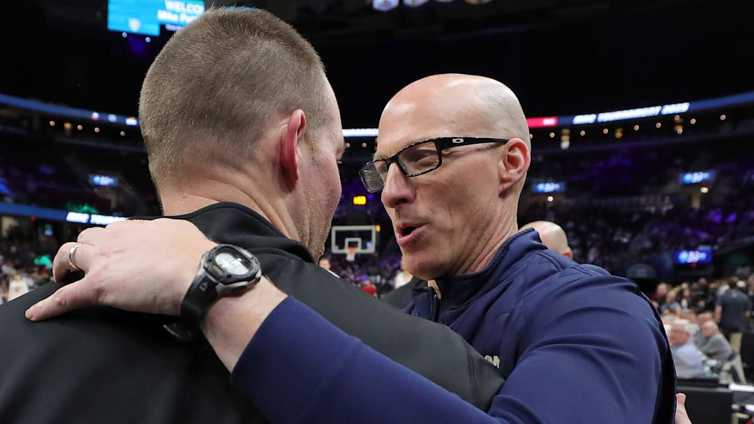 Before the Mid-American Conference Tournament championship game, John Groce, the coach of the Akron Zips, and Travis Steele, the coach of the Miami RedHawks, met.