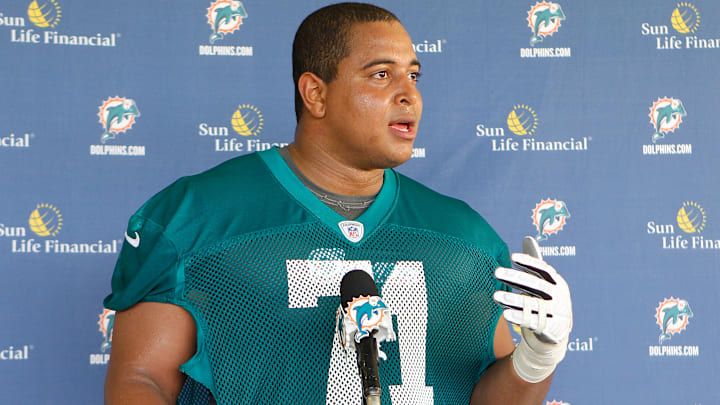 Former Miami Dolphins OL Jonathan Martin