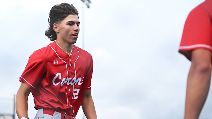Corona's Seth Hernandez hit a three-run home run and finished with six RBI in the No. 1 Panthers' 22-0 win on Tuesday, April 1.