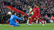 Salah scored the pick of this weekend's goal with his winner against City