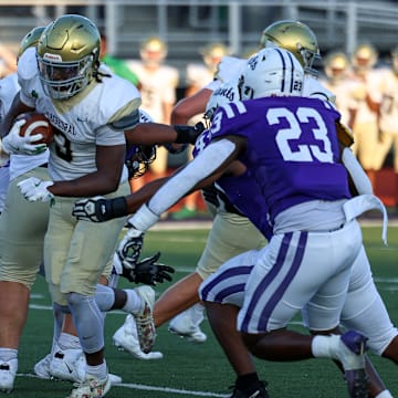 Cathedral running back Jalen Bonds