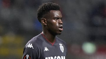 Benoit Badiashile avec l'AS Monaco.