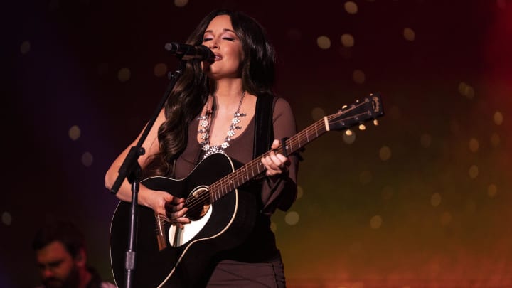 Oct 16, 2022; Austin, TX, USA; Kacey Musgraves performs on the Honda stage during day three of weekend two of Austin City Limits Music Festival on Sunday, Oct. 16, 2022.  Mandatory Credit: Mikala Compton-USA TODAY NETWORK