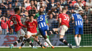 Brighton recorded their heaviest ever victory over Manchester United with a 4-0 win last May on the south coast