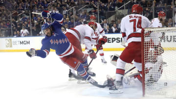 Carolina Hurricanes v New York Rangers - Game One