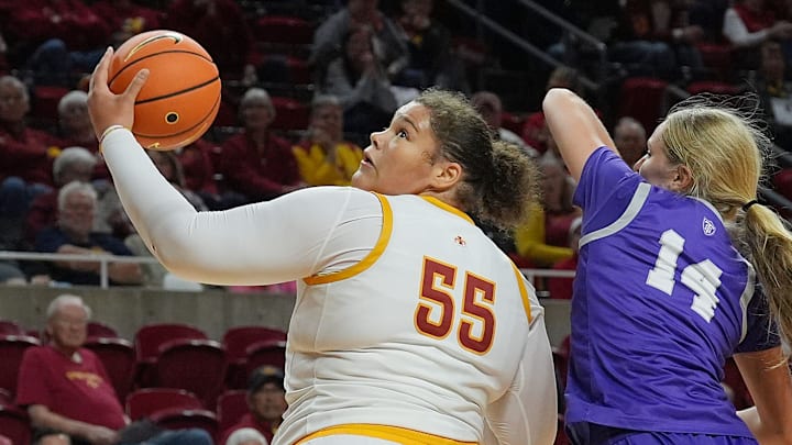 Audi Crooks Sets School-Record For Iowa State Women