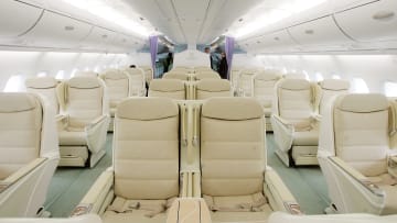 Airbus Lands New A380 Plane At JFK Airport