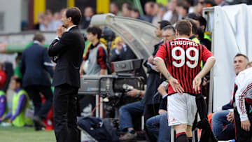 Massimilano Allegri e Antonio Cassano