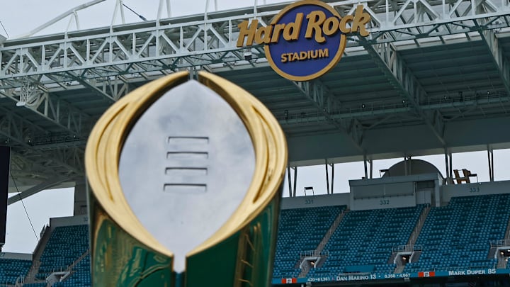The College Football Playoff National Championship Trophy Tours South Florida