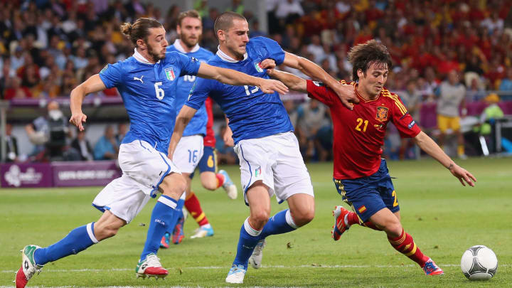 David Silva, Federico Balzaretti, Leonardo Bonucci