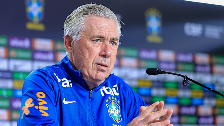 Ancelotti prepara uma série de mudanças na Seleção Ancelotti prepara uma série de mudanças na Seleção