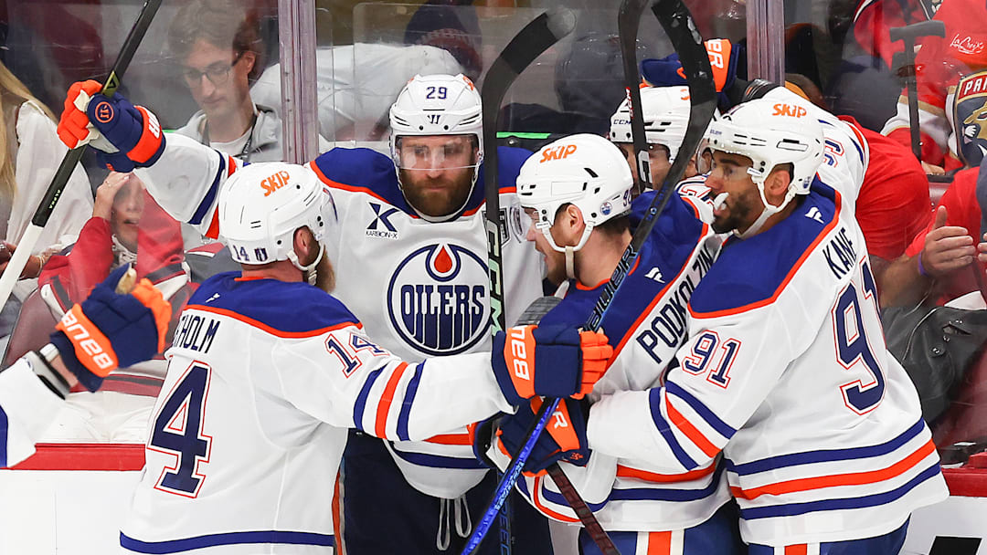 Vasily Podkolzin, Evander Kane, Evan Bouchard, Mattias Ekholm, Leon Draisaitl