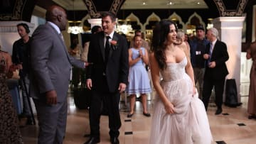 THE ROOKIE - ÒThe HammerÓ The team comes together to celebrate John and BaileyÕs wedding; meanwhile, Celina discovers a discrepancy in her case, leading to a new discovery. Elsewhere, Lucy and TimÕs relationship is put to the test. TUESDAY, FEB. 27 (9:00-10:00 p.m. EST), on ABC. (Disney/Raymond Liu)
RICHARD T. JONES, NATHAN FILLION, JENNA DEWAN