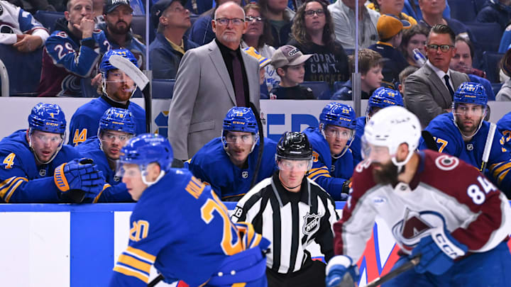 Buffalo Sabres head coach Lindy Ruff