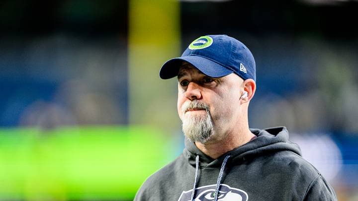 Ryan Grubb with the Seattle Seahawks