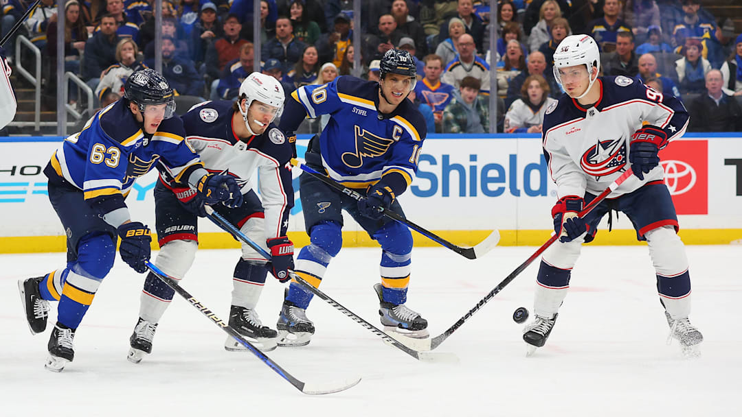 Columbus Blue Jackets v St Louis Blues