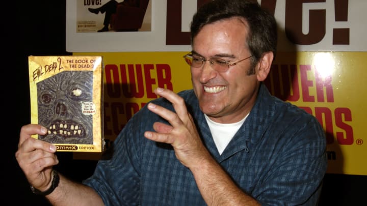 Bruce Campbell In-Store Appearance and Autograph Signing at Tower Records in West Hollywood -