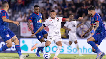 Santos empatou por 2x2 contra o Bragantino