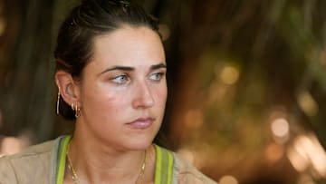 “Hot Grim Reaper” – After tribal council’s most recent idol play, castaways set out on a “defensive” idol search. One of the game’s toughest antagonists breaks down and shares a side of vulnerability with their tribemates. Then, the stakes of this week’s individual immunity challenge are raised when group immunity is on the line, on SURVIVOR, Wednesday, Nov. 12. Pictured: Sophie Segreti. Photo: Robert Voets/CBS ©2025 CBS Broadcasting, Inc. All Rights Reserved.