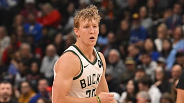 Milwaukee Bucks guard AJ Green dribbles against the Toronto Raptors in the second quarter at Scotiabank Arena on October 24.