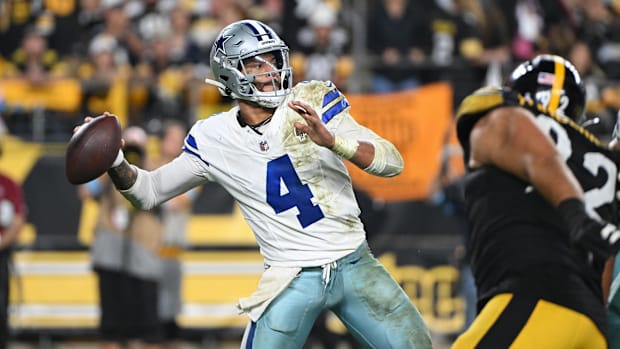 Dallas Cowboys quarterback Dak Prescott