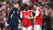 La blessure de Saka pourrait le priver de la Coupe du monde
