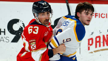 Buffalo Sabres forward Zach Benson