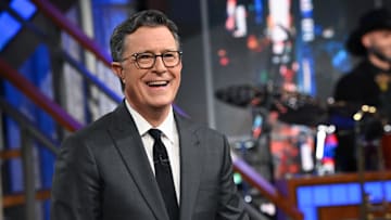 The Late Show with Stephen Colbert during Monday’s July 21, 2025 show. 