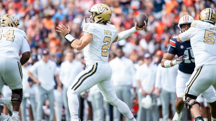 Diego Pavia, Vanderbilt Commodores