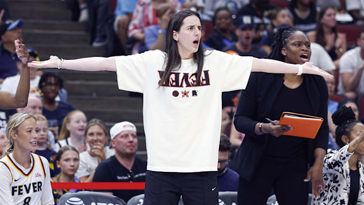 Caitlin Clark remains out with a groin injury. Caitlin Clark remains out with a groin injury.