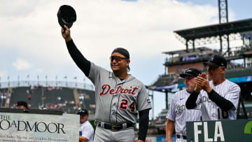 Miguel Cabrera fue homenajeado en Miami