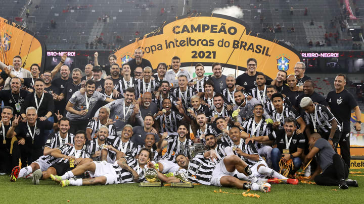 O Atlético-MG é o atual campeão da Copa do Brasil. 