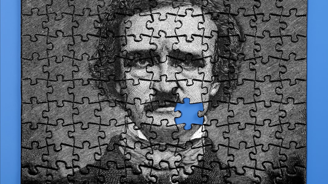 Edgar Allan Poe loved a good puzzle.