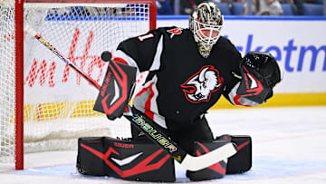Buffalo Sabres goalie Ukko-Pekka Luukkonen