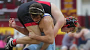 Vince Bouzakis of Wyoming Seminary is one of four Blue Knights ranked at the top of their weight class for the 2025 National Prep Tournament which will take place Feb. 21-22 at Lehigh University in Pennsylvania.