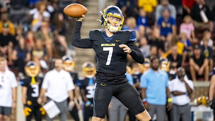 Matt Ponatoski of Archbishop Moeller. Matt Ponatoski of Archbishop Moeller.