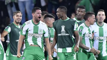 Jugadores de Atlético Nacional.