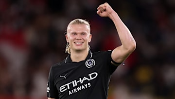 Erling Haaland a encore inscrit deux buts.