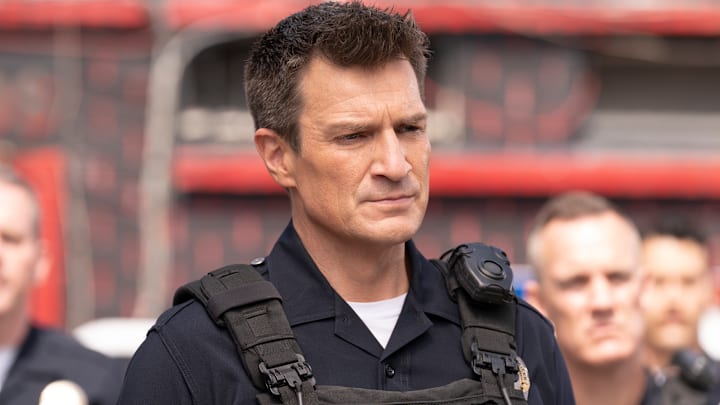 THE ROOKIE - ÒThe ShotÓ - Now recovering from a gunshot wound and feeling the effects of his age, John and the team welcome two new rookies and continue the hunt for two dangerous inmates with very personal vendettas following their prison escape. TUESDAY, JAN. 7 (10:00-11:00 p.m. EST) on ABC. 
NATHAN FILLION